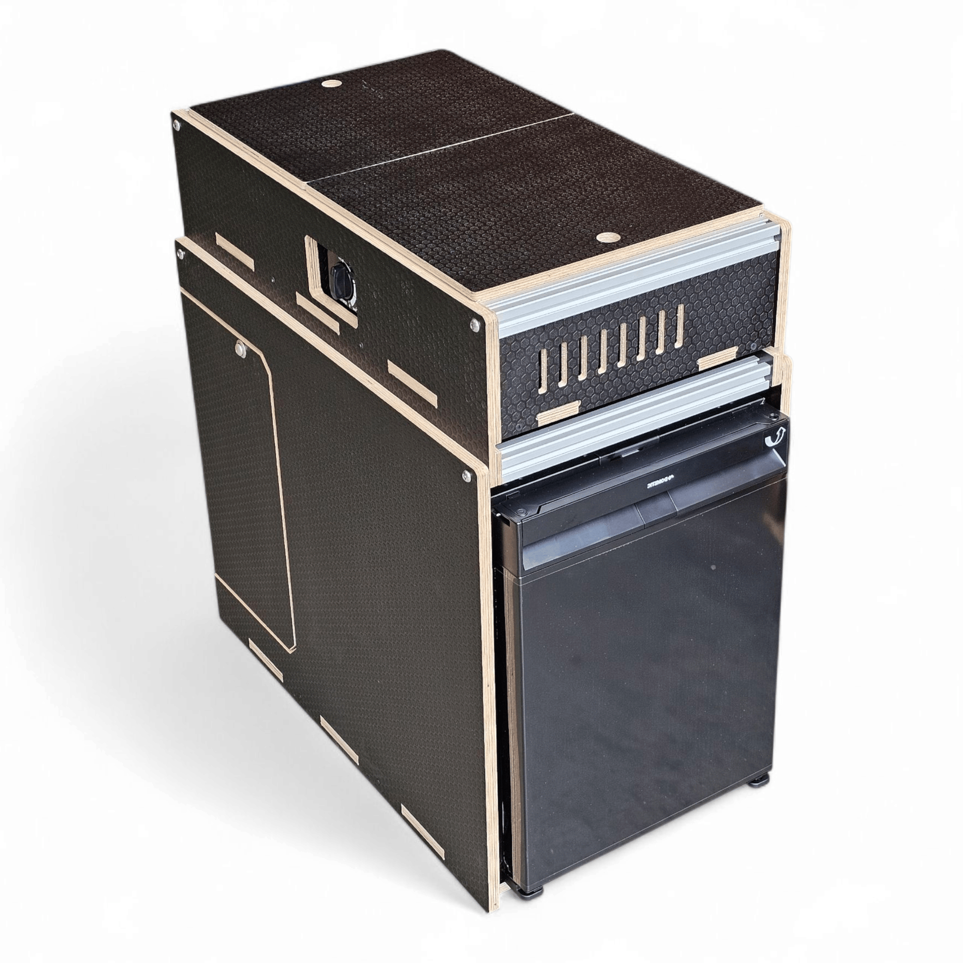 NEW Vangear Easy - Pod 2.0 campervan kitchen for CRX50 type fridge (fridge not included)(Easy 3 part self - assemble) - Vangear - EU