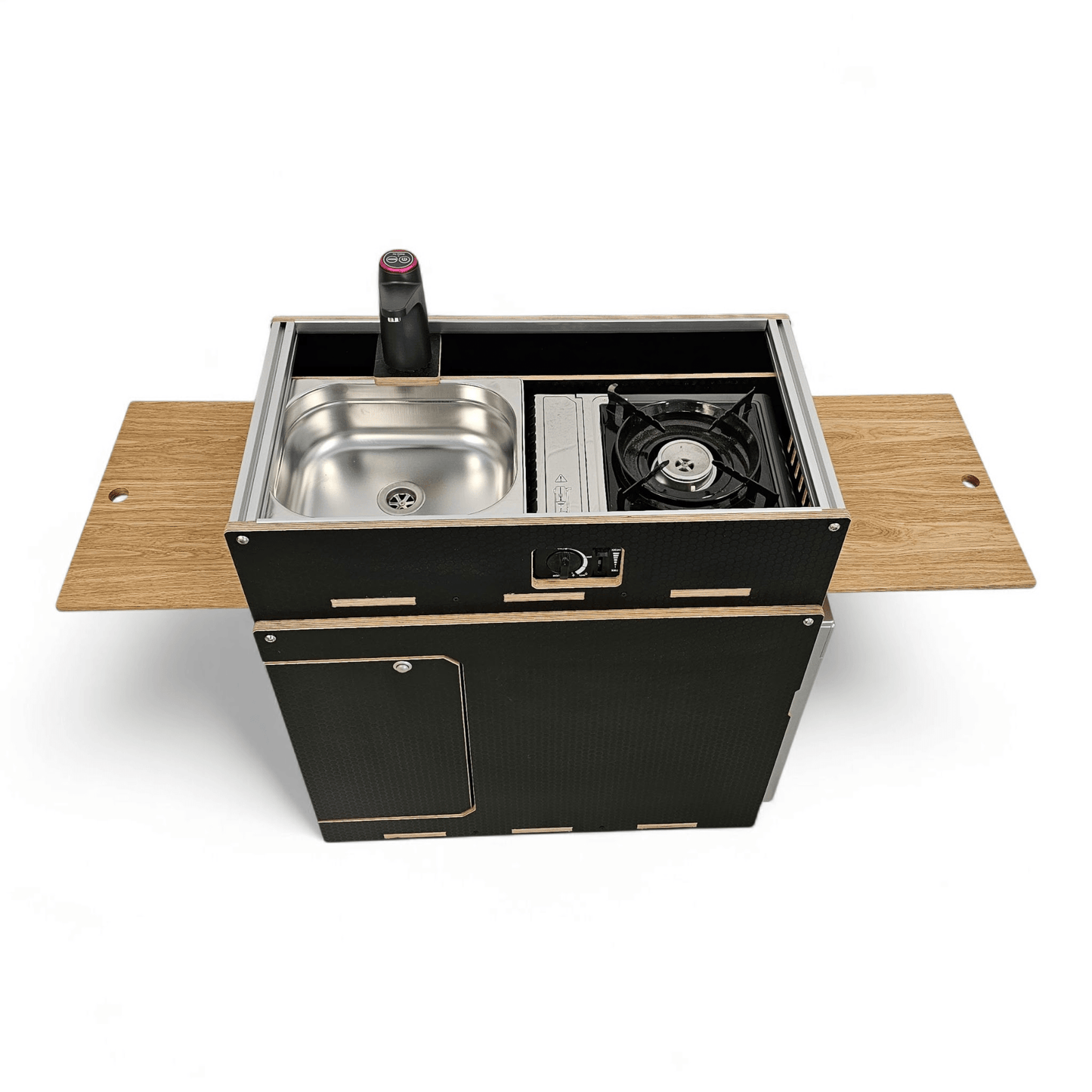 NEW Vangear Easy - Pod 2.0 campervan kitchen for CRX50 type fridge (fridge not included)(Easy 3 part self - assemble) - Vangear - EU