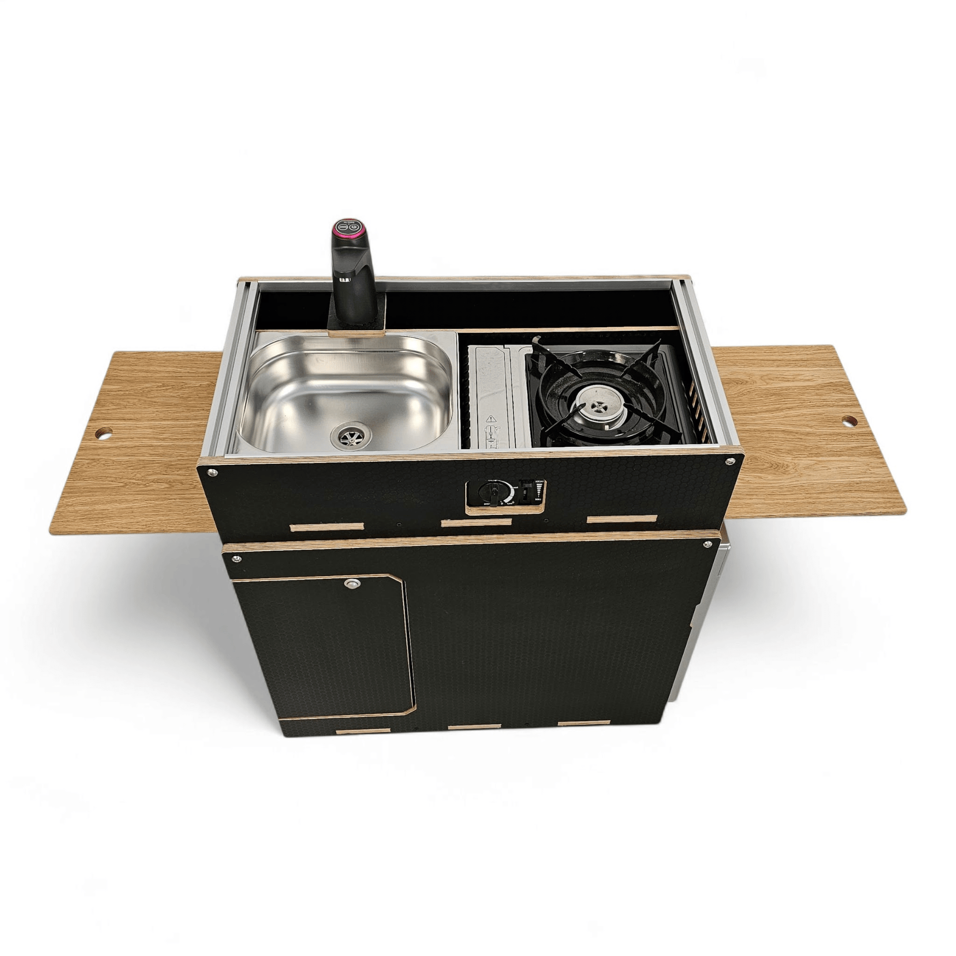 NEW Vangear Easy - Pod 2.0 campervan kitchen for CRX50 type fridge (fridge not included)(Easy 3 part self - assemble) - Vangear - EU