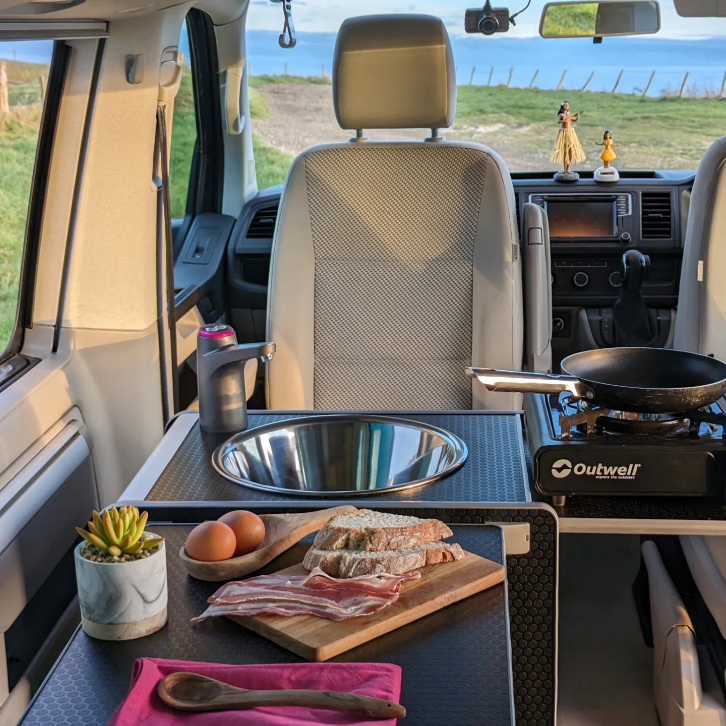 NEW Vangear Mini - Pod 2.2 Campervan Kitchen Pod - Black - Vangear - EU