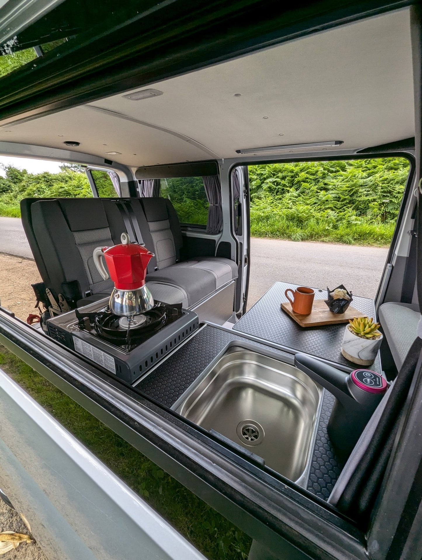 NEW Vangear Mini - Pod 2.2 Campervan Kitchen Pod - Black - Vangear - EU