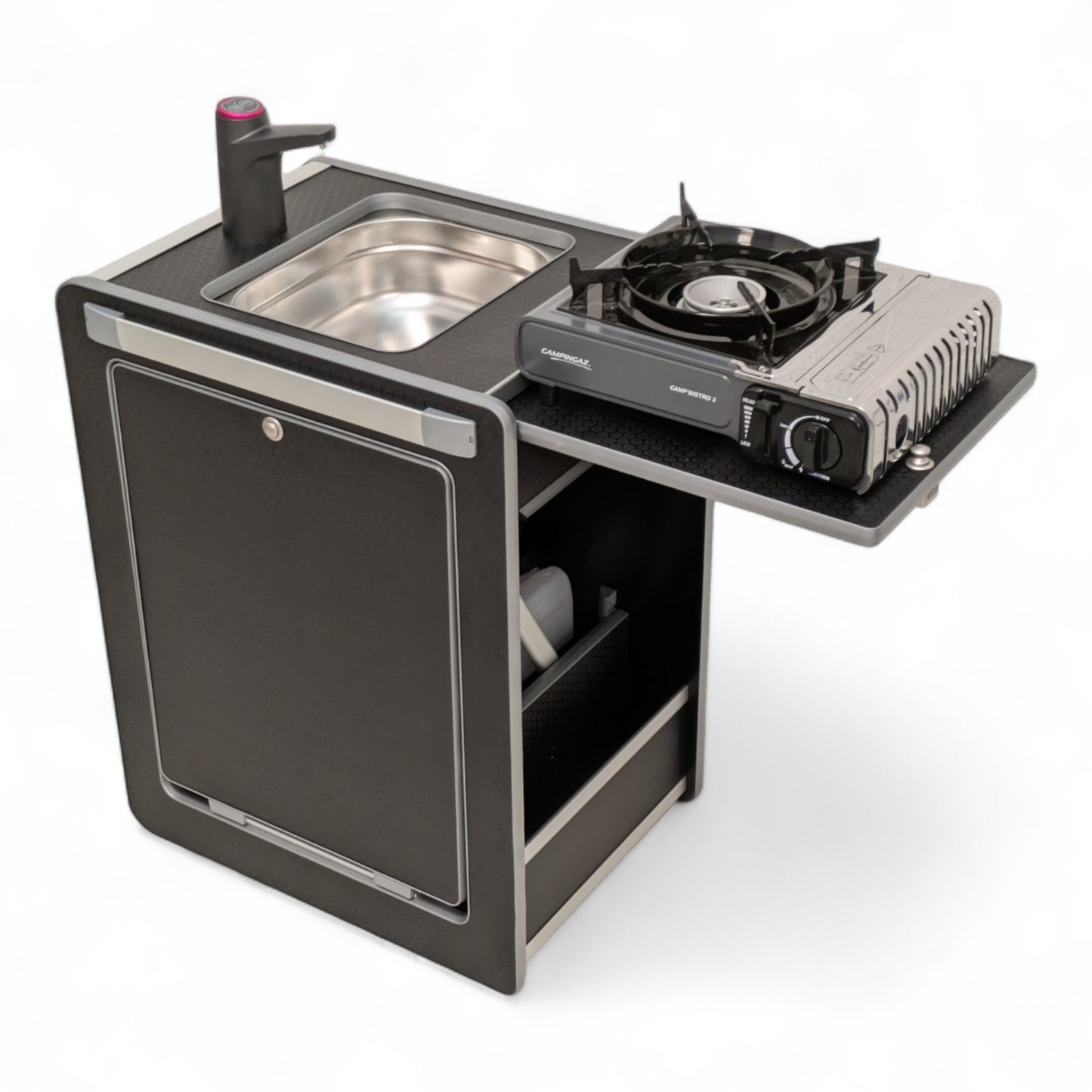 NEW Vangear Mini - Pod 2.2 Campervan Kitchen Pod - Black - Vangear - EU