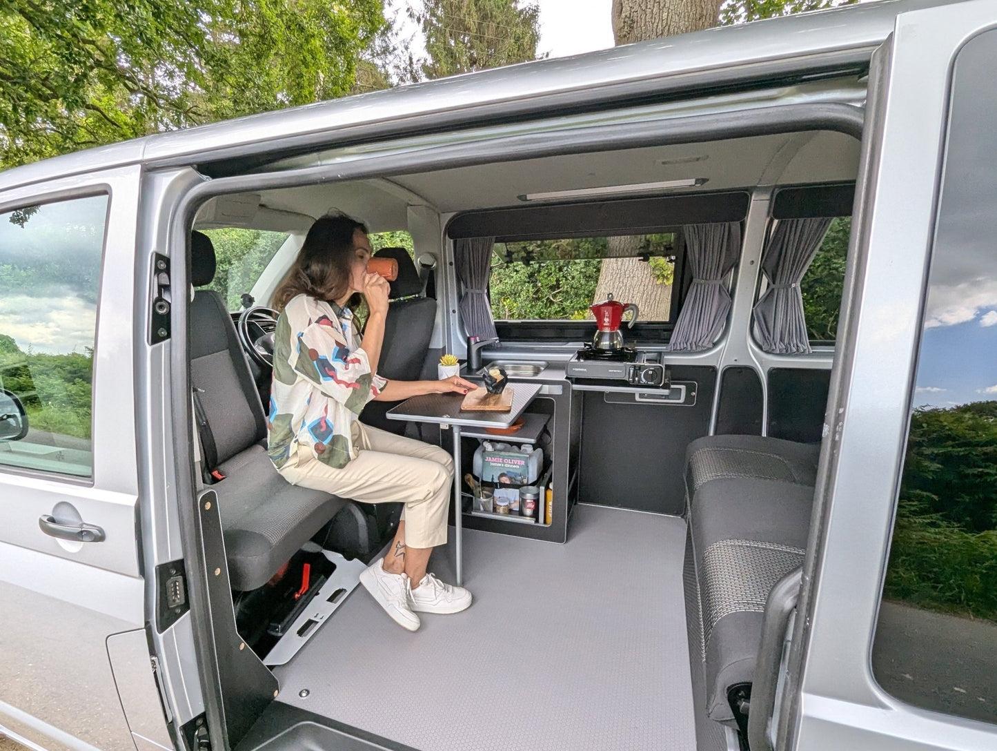 NEW Vangear Mini - Pod 2.2 Campervan Kitchen Pod - Black - Vangear - EU