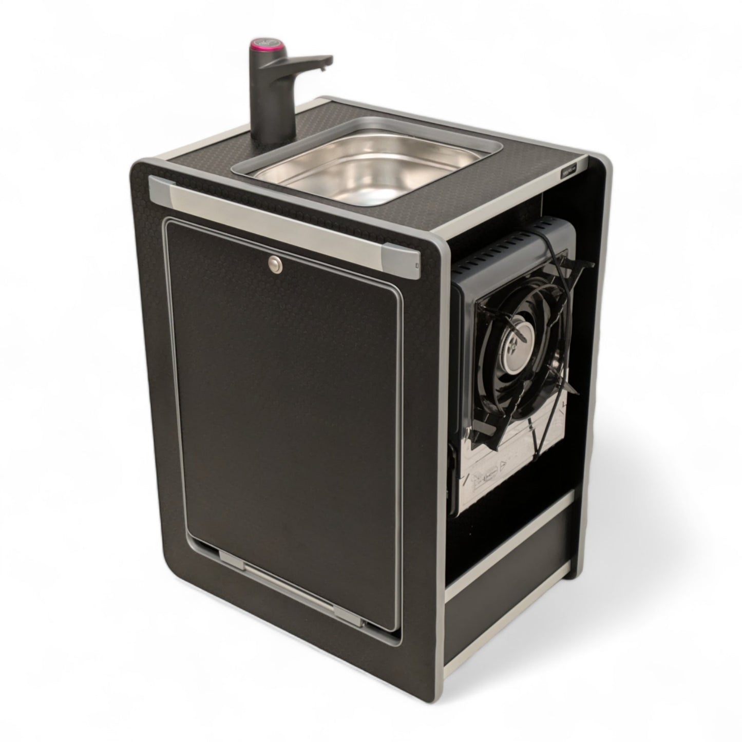 NEW Vangear Mini - Pod 2.2 Campervan Kitchen Pod - Black - Vangear - EU