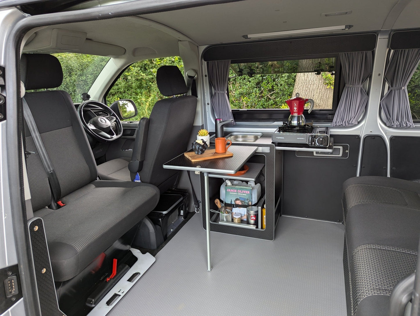 NEW Vangear Mini - Pod 2.2 Campervan Kitchen Pod - Black - Vangear - EU
