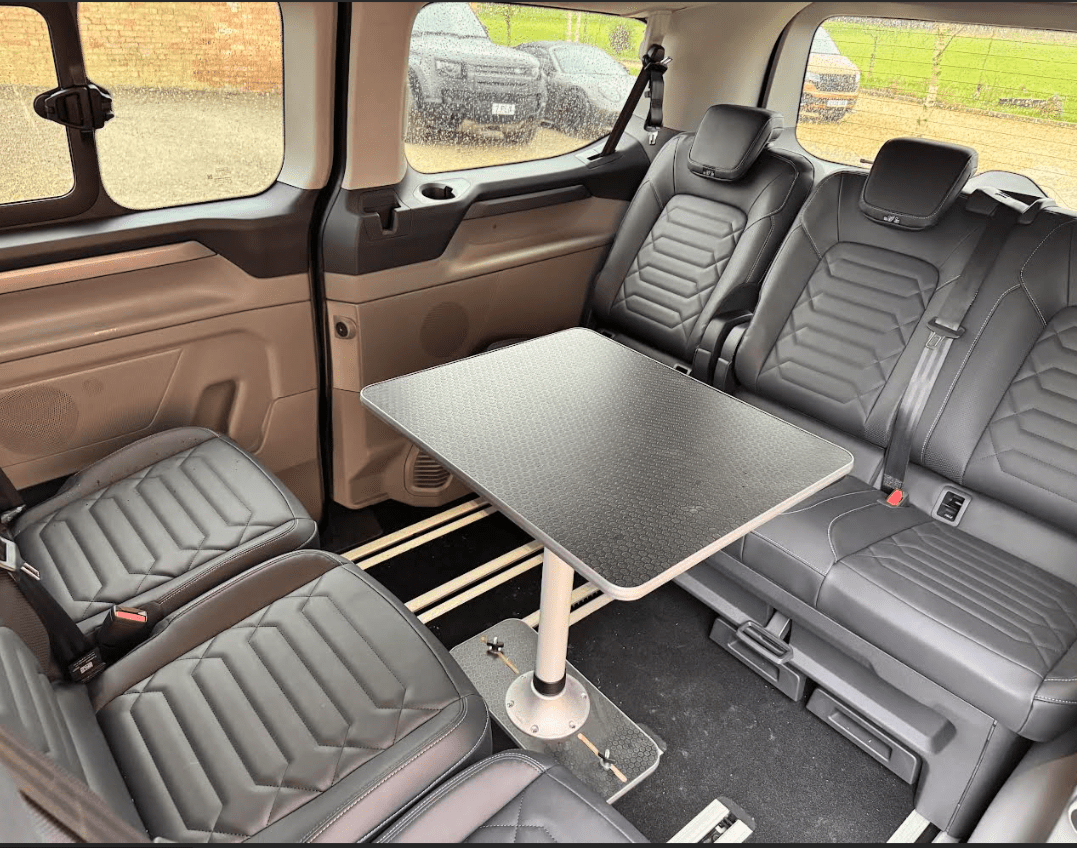 NEW VW T7 Caravelle - Ford Tourneo - Vangear campervan table & stand - Vangear - EU