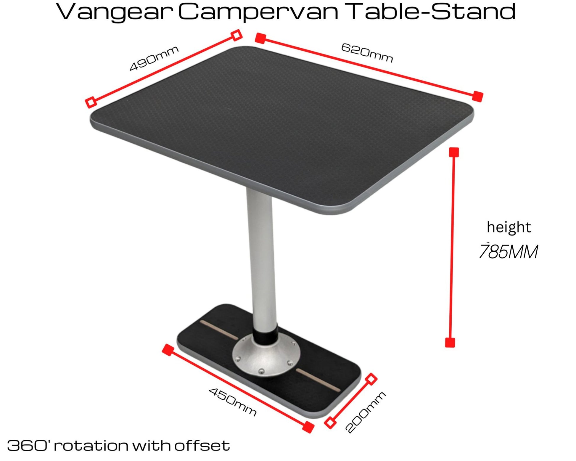 Vangear Table Stand - Citroen - Peugeot - Toyota - Vangear - EU