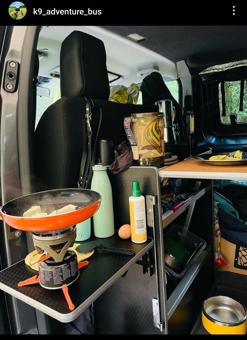 Folding Campervan Mini Table - Vangear-EU