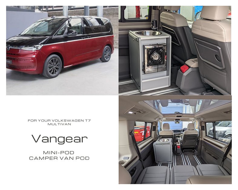 VW T7 Multivan anchor/cleats - Vangear-EU