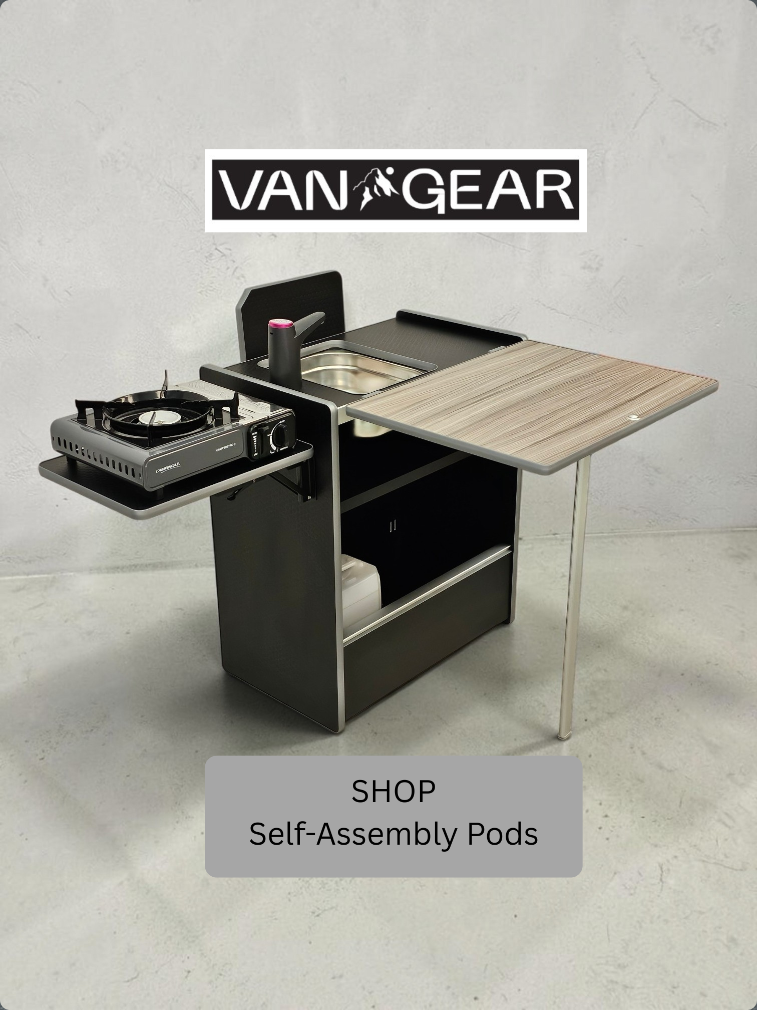 Self-assembly campervan pods by Vangear. - Vangear-EU