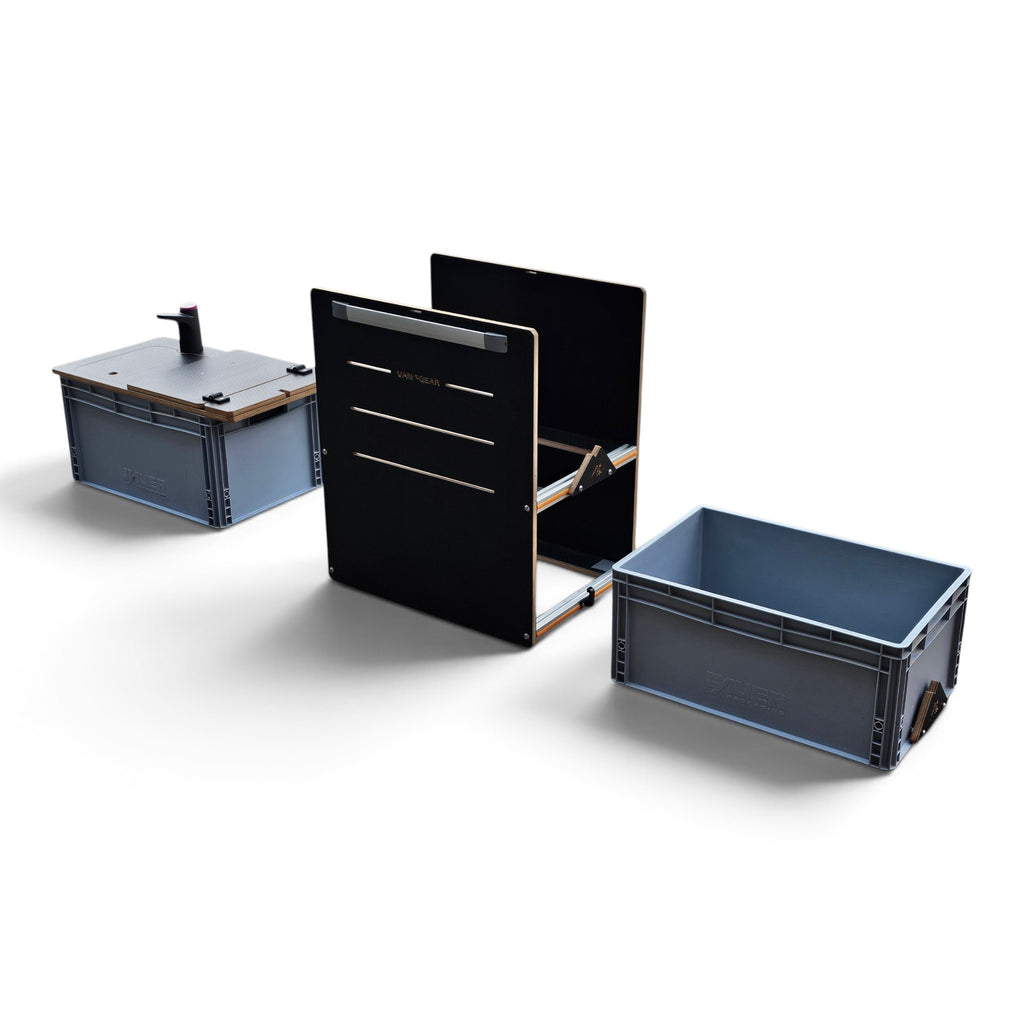 NEO-SINK-BOX campervan kitchen-with eurobox-(NOT including stove)