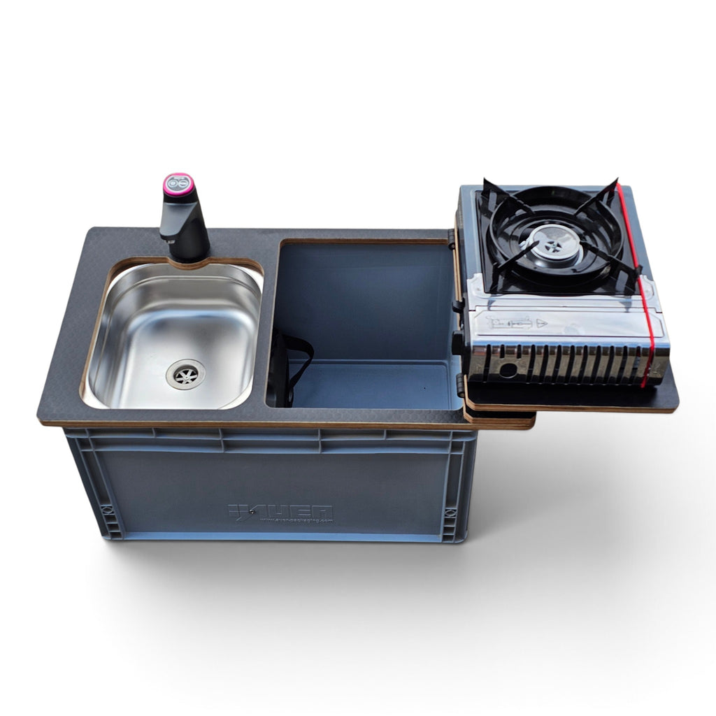 NEO-SINK-BOX campervan kitchen-with eurobox-(NOT including stove)