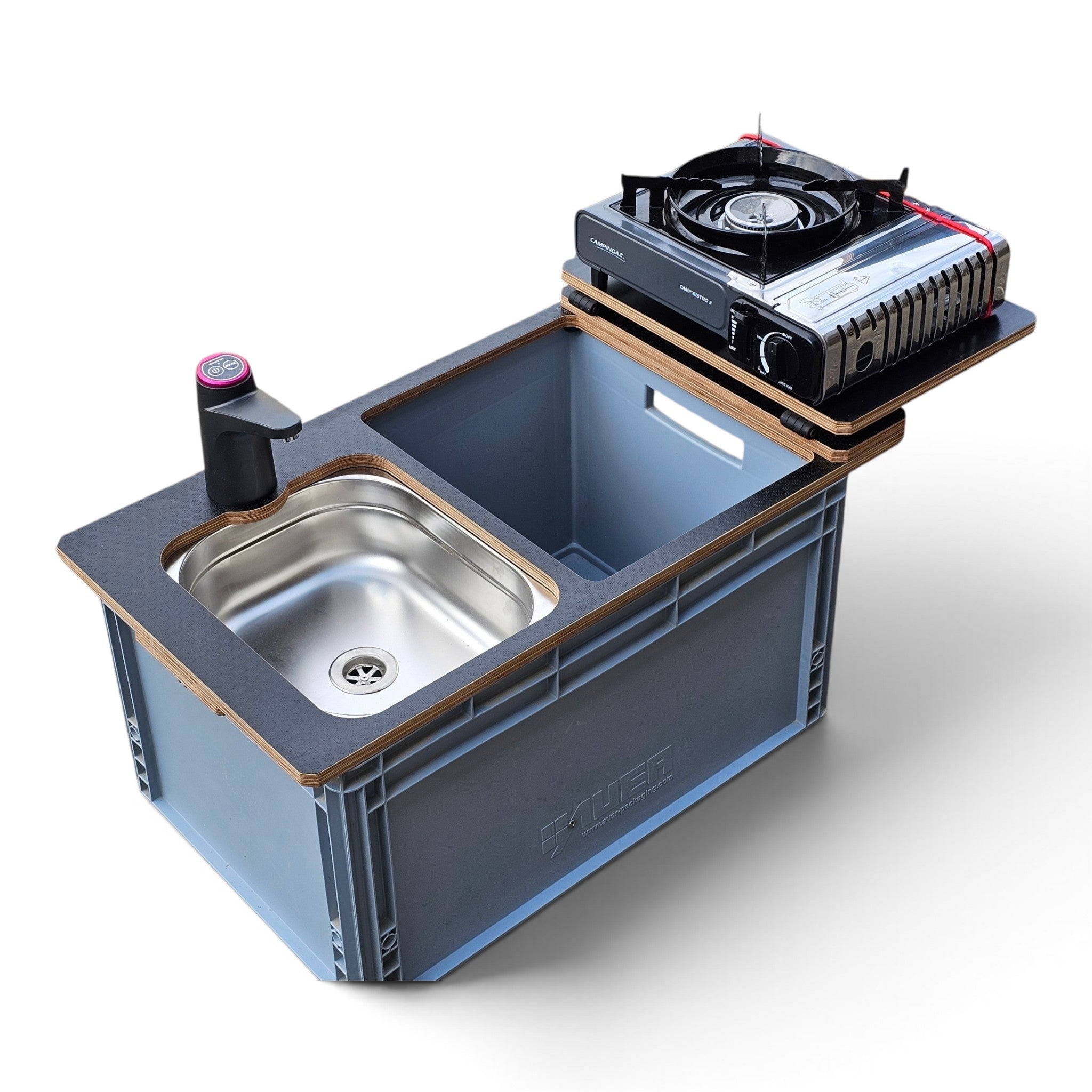 NEO-SINK-BOX campervan kitchen-with eurobox-(NOT including stove)