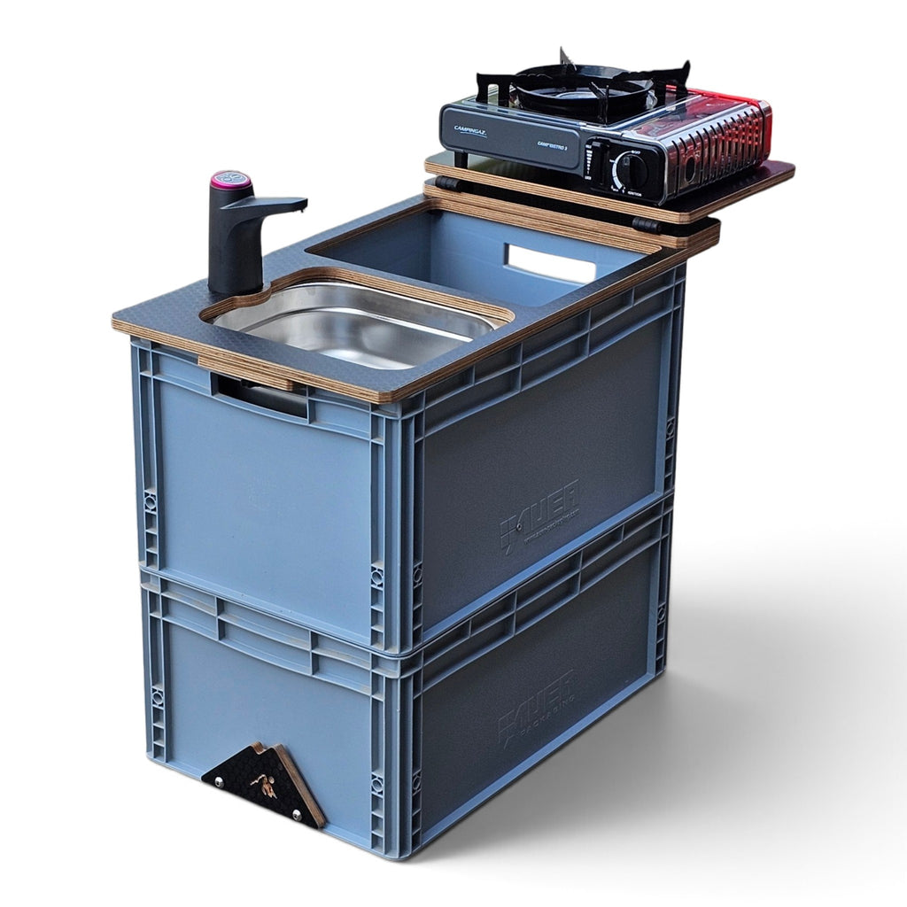 NEO-SINK-BOX campervan kitchen-with eurobox-(NOT including stove)