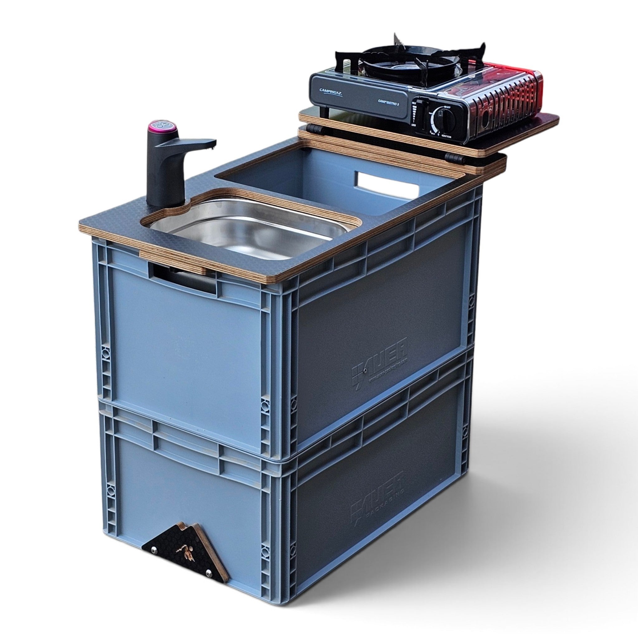 NEO-SINK-BOX campervan kitchen-with eurobox-(NOT including stove)