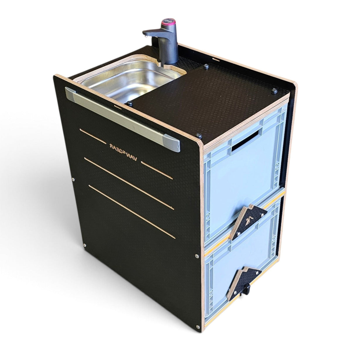 1.0 Vangear NEO-POD (Next Eurobox Option) campervan kitchen