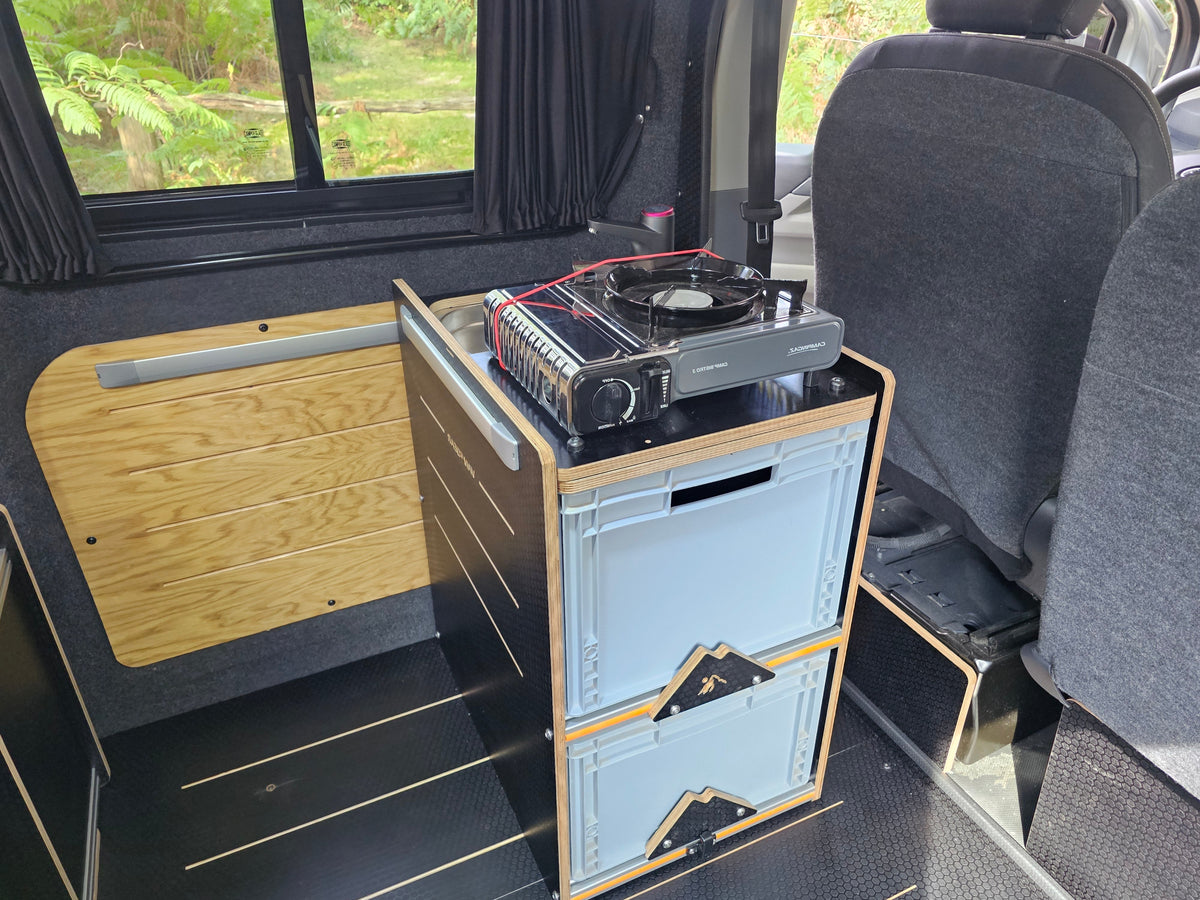 1.0 Vangear NEO-POD (Next Eurobox Option) campervan kitchen