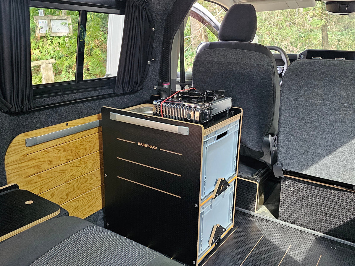 1.0 Vangear NEO-POD (Next Eurobox Option) campervan kitchen