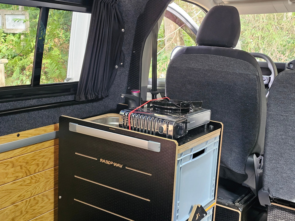 1.0 Vangear NEO-POD (Next Eurobox Option) campervan kitchen