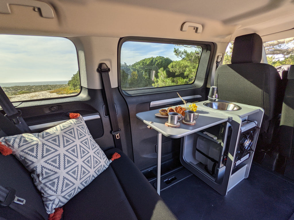NEW Vangear Mini - Pod 2.2 Campervan Kitchen Pod - NEW Carbon Grey - Vangear - EU