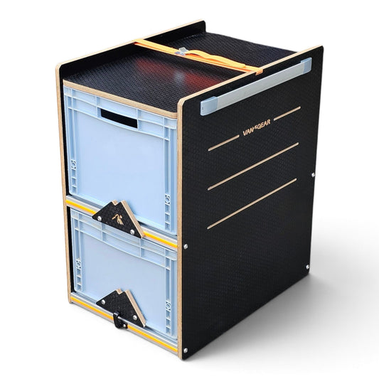 NEO-POD campervan storage-with euroboxes - Vangear-EU