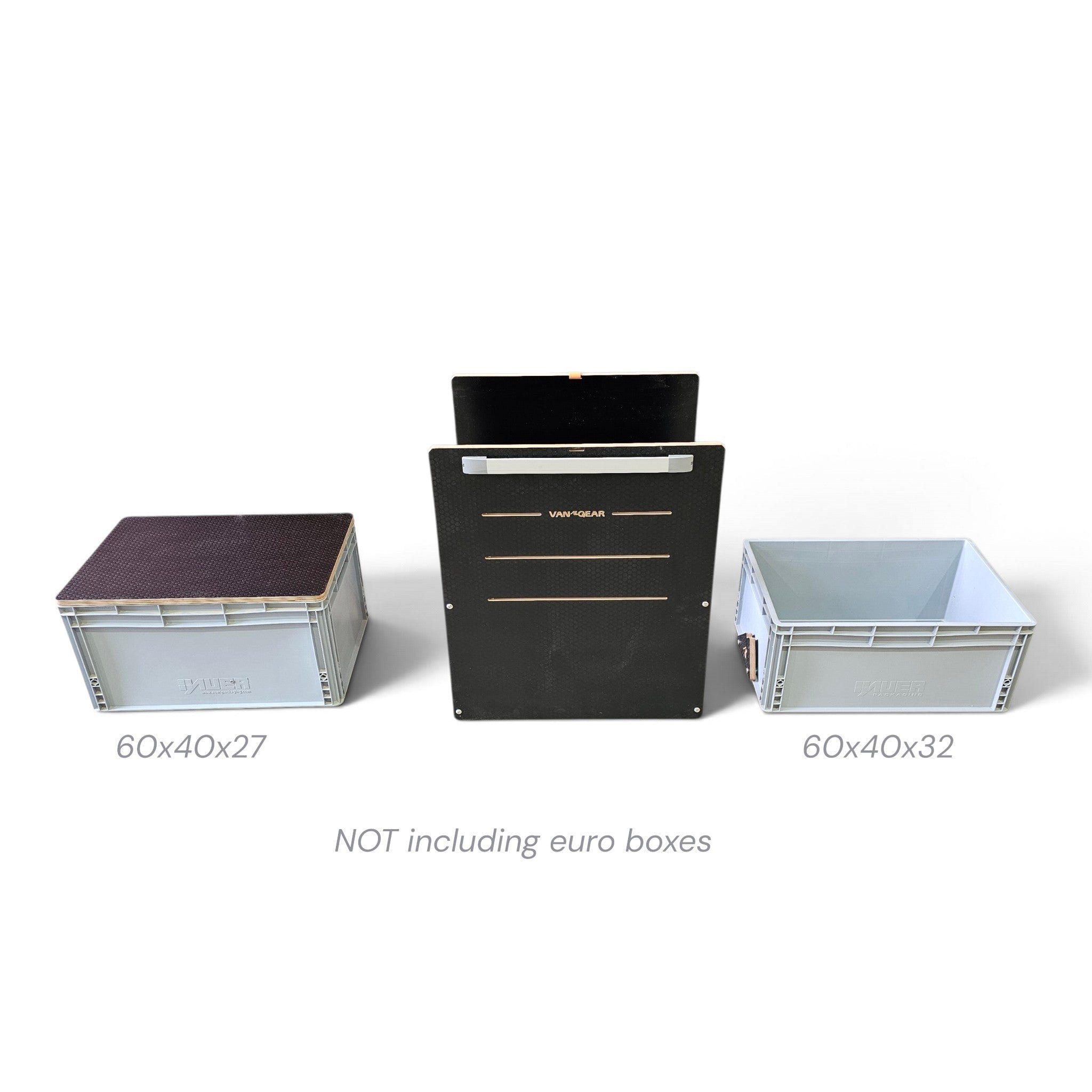 NEO-STAND campervan storage for euroboxes-easy self-assembly (NOT including euroboxes) - Vangear-EU