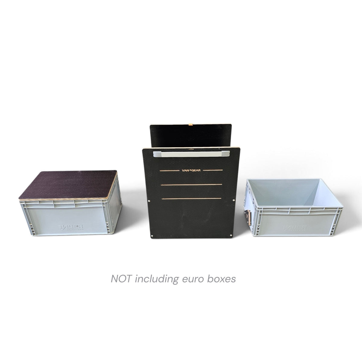 NEO-STAND campervan storage for euroboxes-easy self-assembly (NOT including euroboxes) - Vangear-EU