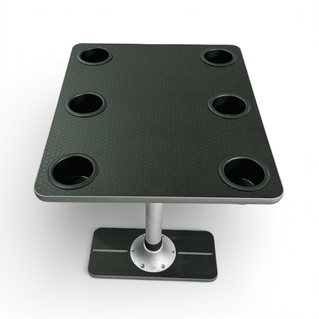NEW Vangear Campervan Table & Stand with 6 Cup Holders - Vangear-EU