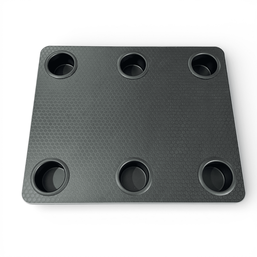 NEW Vangear Campervan Table & Stand with 6 Cup Holders - Vangear-EU