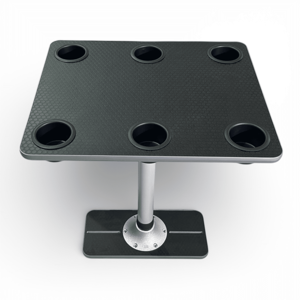 NEW Vangear Campervan Table & Stand with 6 Cup Holders - Vangear-EU