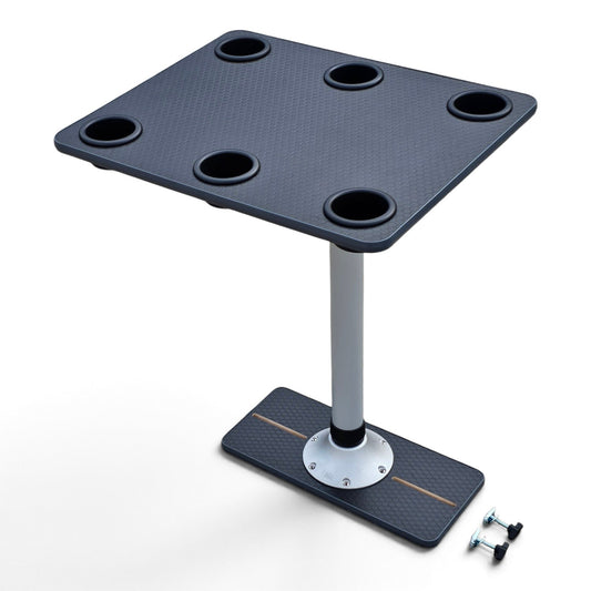 NEW Vangear Campervan Table & Stand with 6 Cup Holders - Vangear-EU