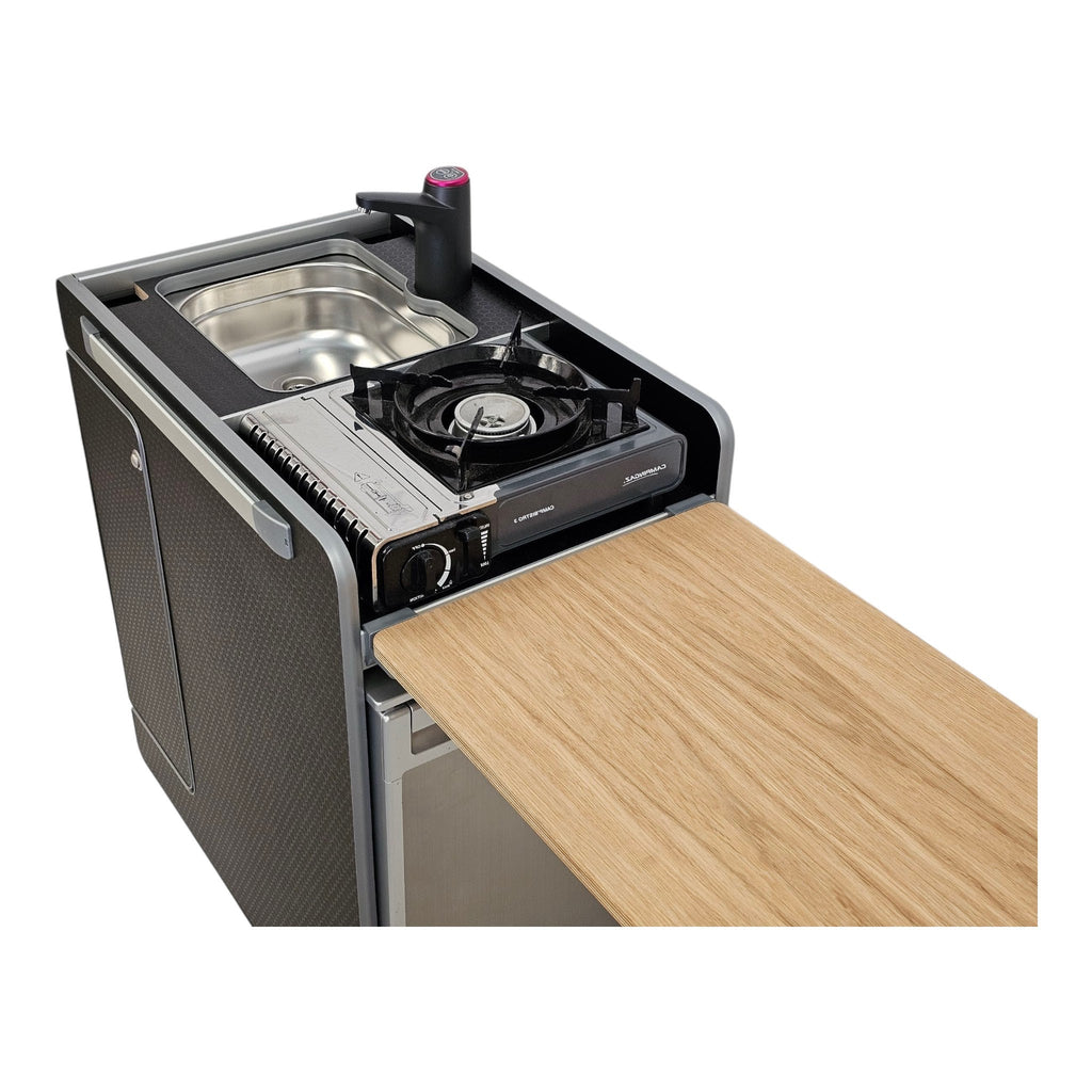 NEW Vangear CRX - Pod Campervan Pod 3.0 (Fridge NOT included) Black - Vangear - EU