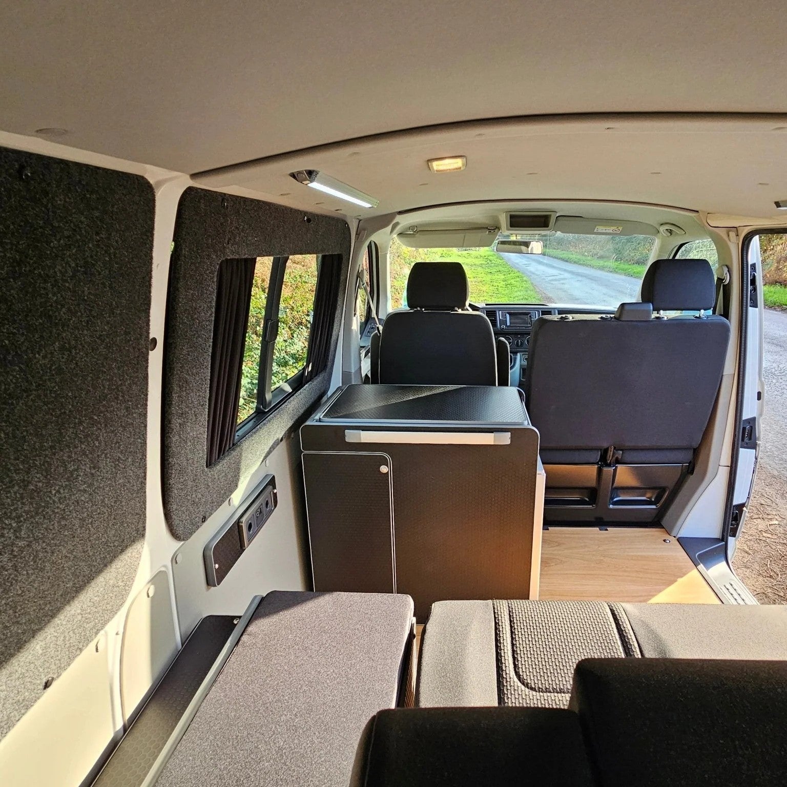 NEW Vangear Electric CRX - Pod 3.0 Campervan Pod for CRX50 or NRX50 fridges (Fridge NOT included) - Carbon Grey or Black -
