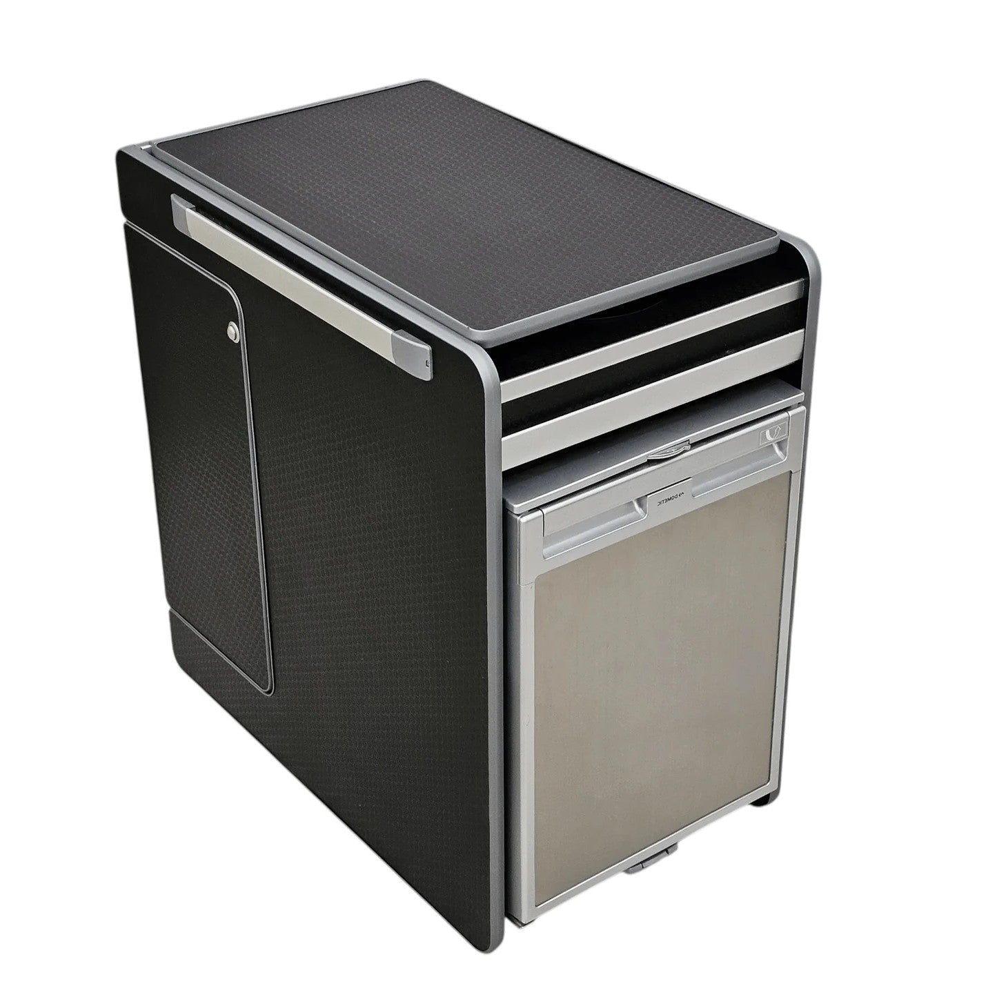 NEW Vangear Electric CRX - Pod 3.0 Campervan Pod for CRX50 or NRX50 fridges (Fridge NOT included) - Carbon Grey or Black -
