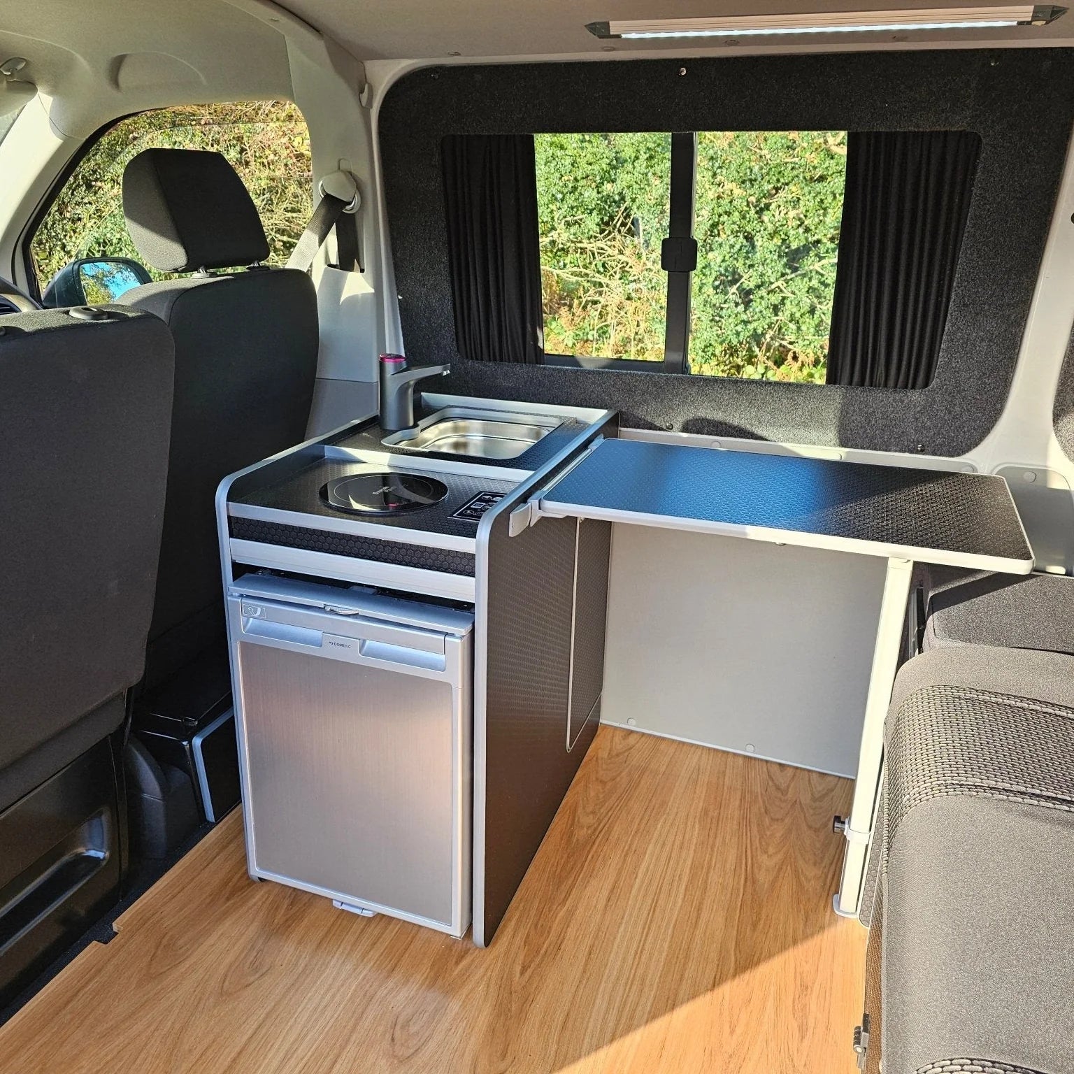NEW Vangear Electric CRX - Pod 3.0 Campervan Pod for CRX50 or NRX50 fridges (Fridge NOT included) - Carbon Grey or Black -