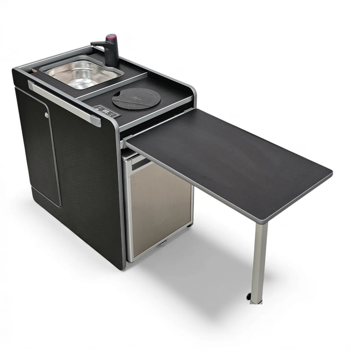NEW Vangear Electric CRX - Pod 3.0 Campervan Pod for CRX50 or NRX50 fridges (Fridge NOT included) - Carbon Grey or Black -