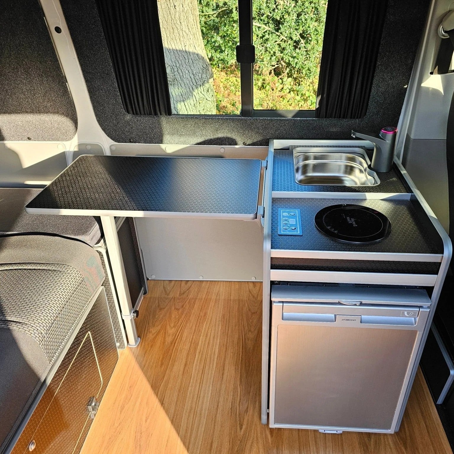 NEW Vangear Electric CRX - Pod 3.0 Campervan Pod for CRX50 or NRX50 fridges (Fridge NOT included) - Carbon Grey or Black -
