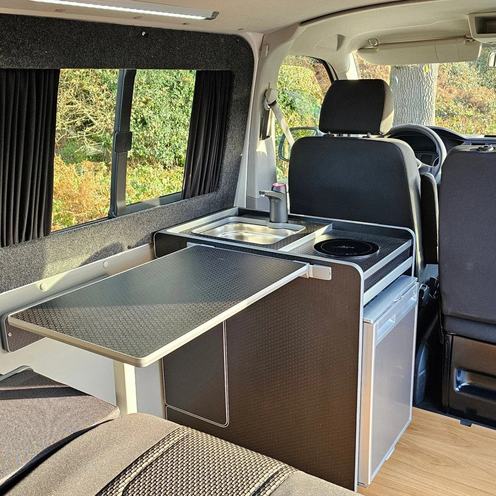NEW Vangear Electric CRX - Pod 3.0 Campervan Pod for CRX50 or NRX50 fridges (Fridge NOT included) - Carbon Grey or Black -