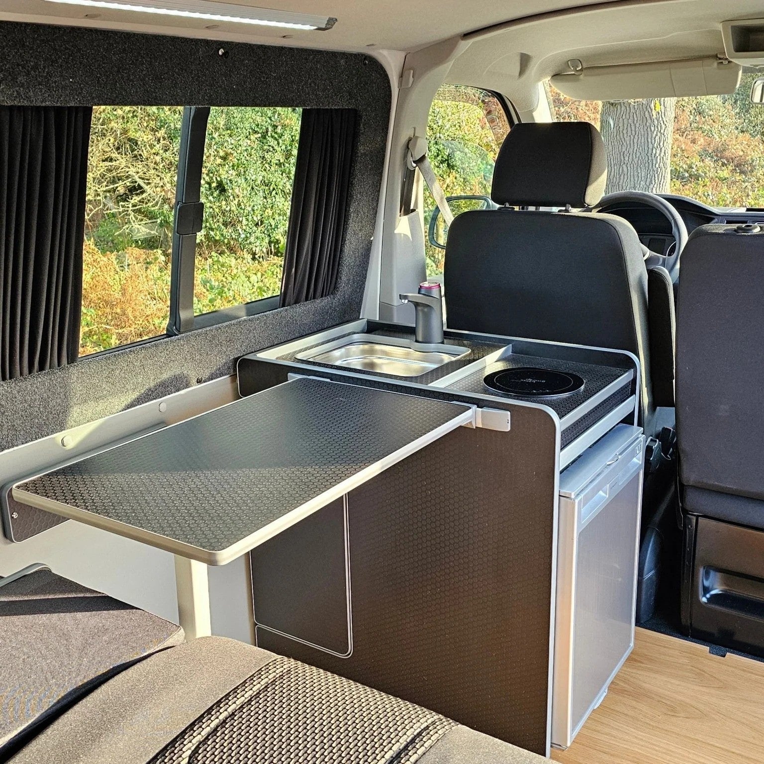 NEW Vangear Electric CRX - Pod 3.0 Campervan Pod for CRX50 or NRX50 fridges (Fridge NOT included) - Carbon Grey or Black - Vangear - EU