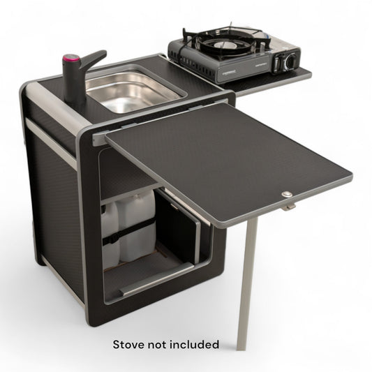 NEW Vangear Mini - Pod 2.2 Campervan Kitchen Pod - Black - Vangear - EU
