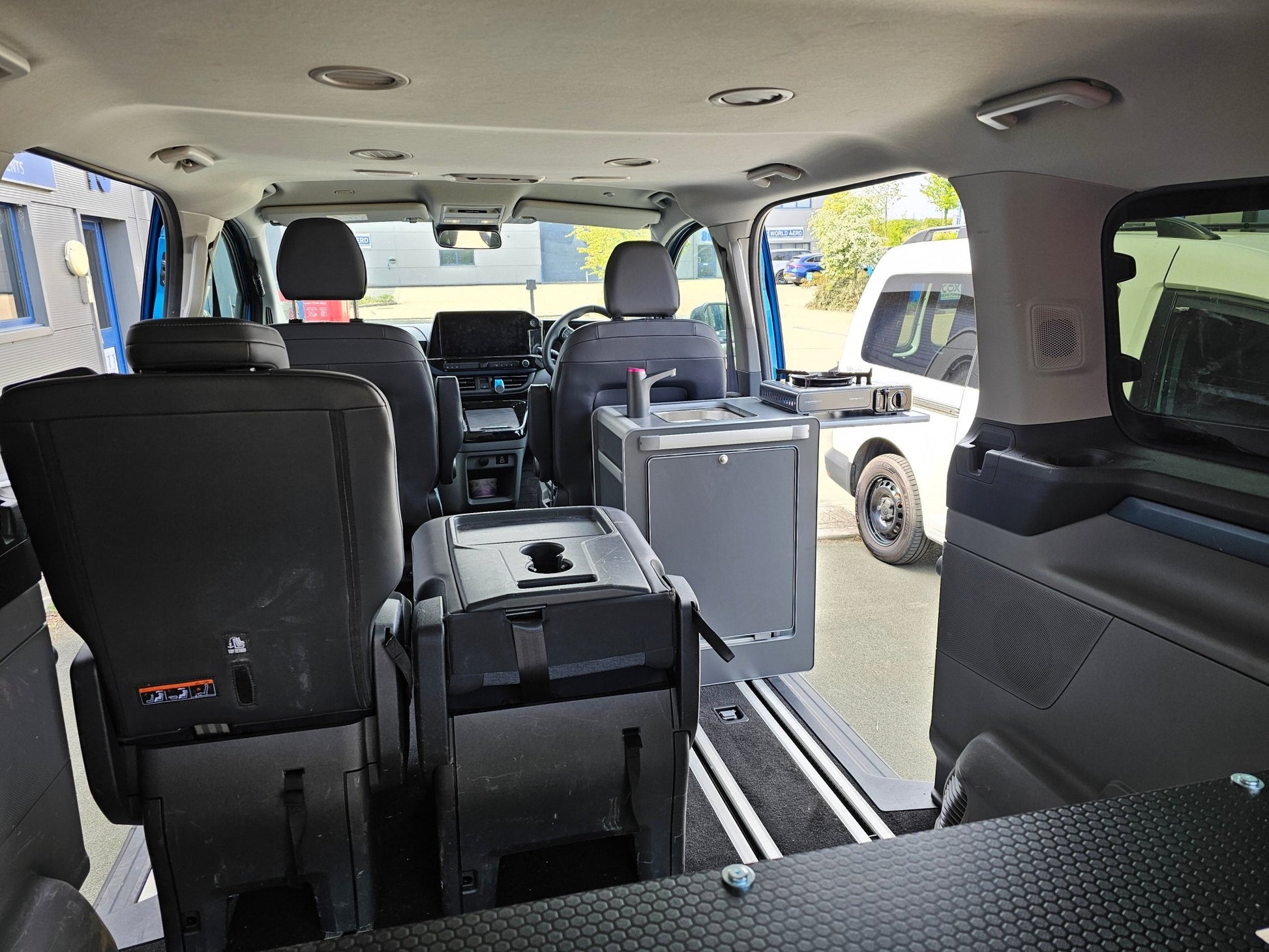 NEW Vangear Mini - Pod 3.0 Campervan Kitchen Pod - Black (Fully assembled) - Vangear - EU