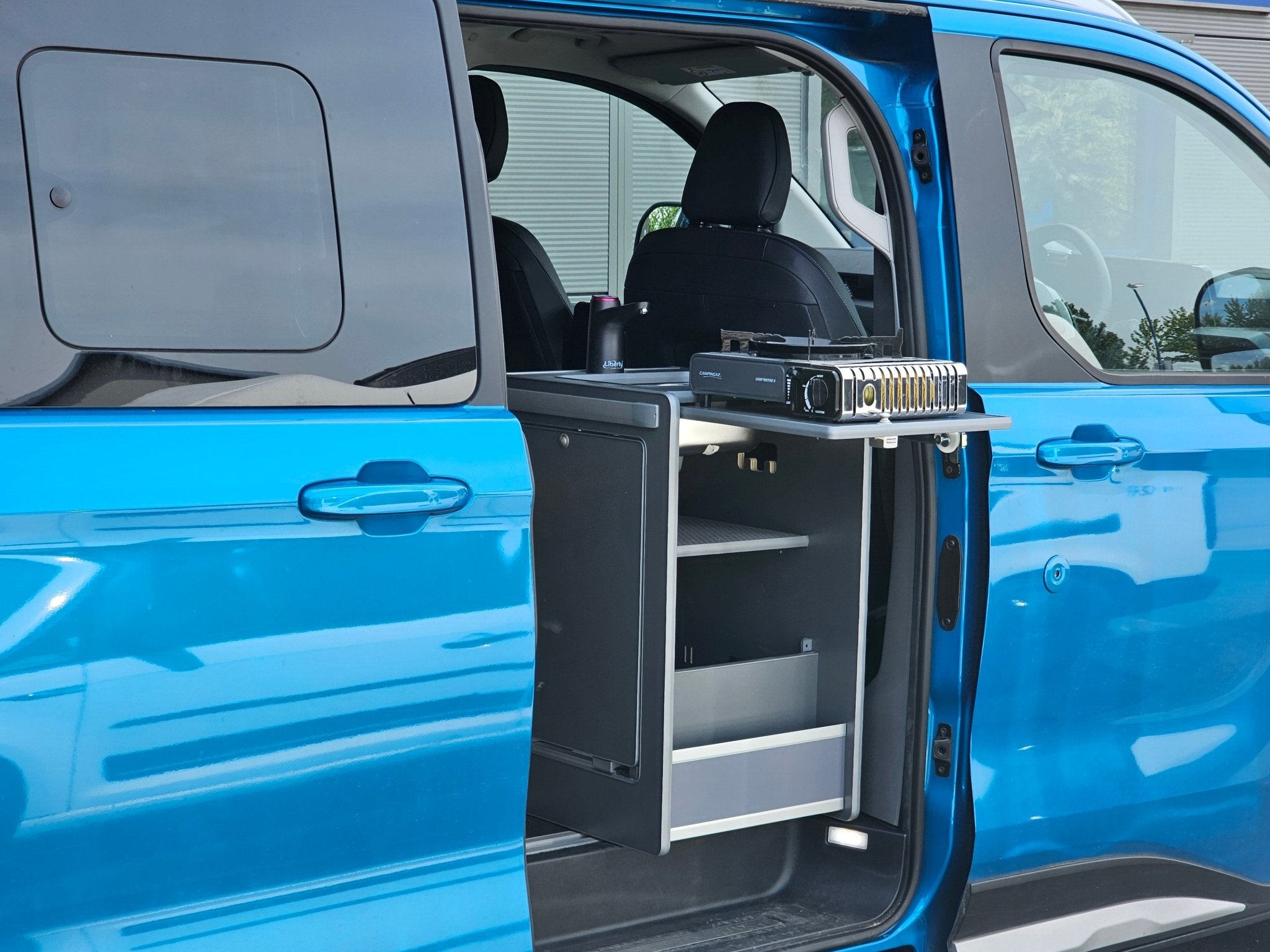 NEW Vangear Mini - Pod 3.0 Campervan Kitchen Pod - Black (Fully assembled) - Vangear - EU