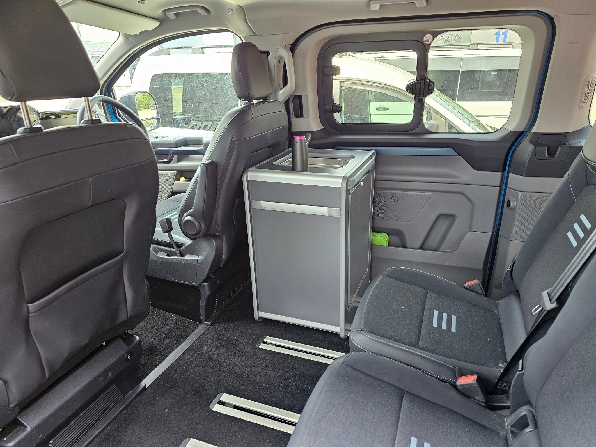 NEW Vangear Mini - Pod 3.0 Campervan Kitchen Pod - Black (Fully assembled) - Vangear - EU