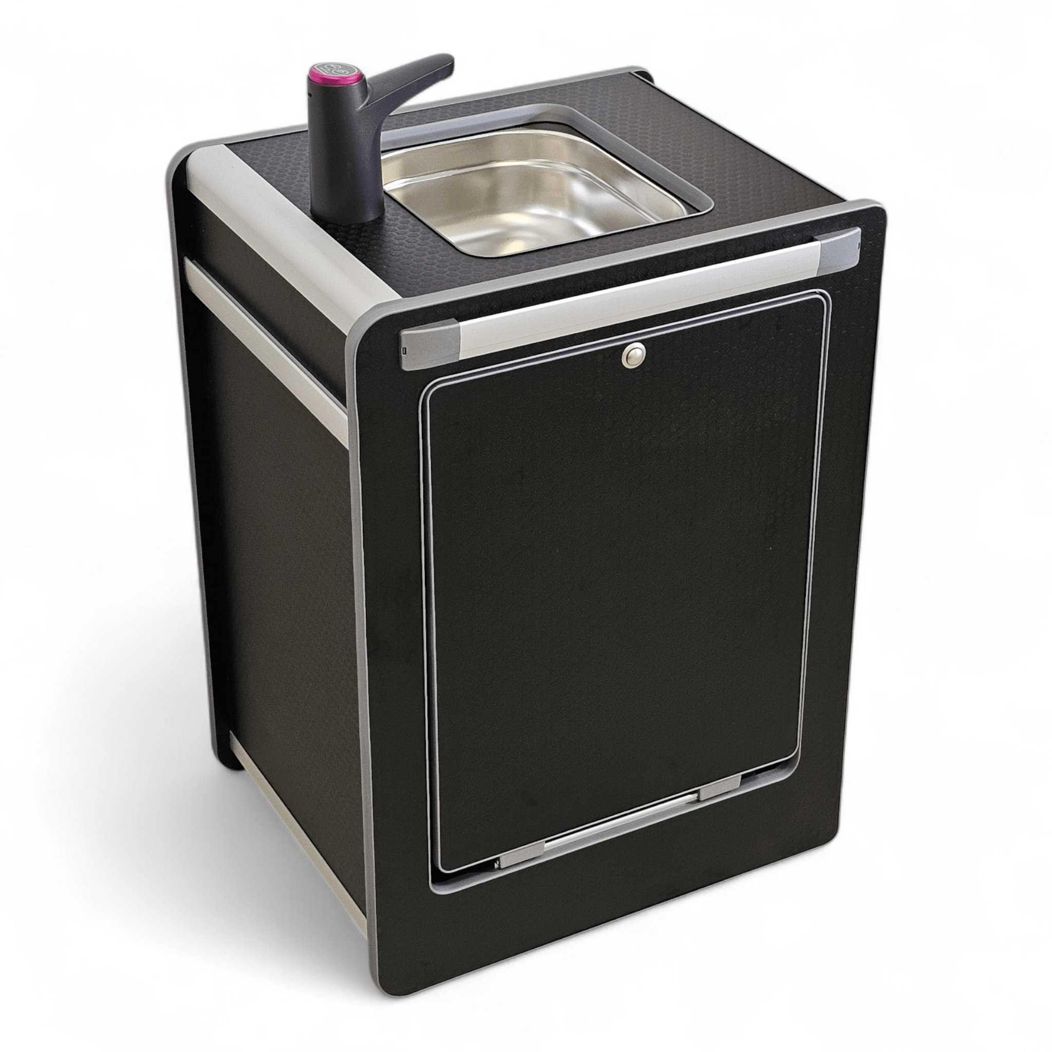 NEW Vangear Mini - Pod 3.0 Campervan Kitchen Pod - Black (Fully assembled) - Vangear - EU