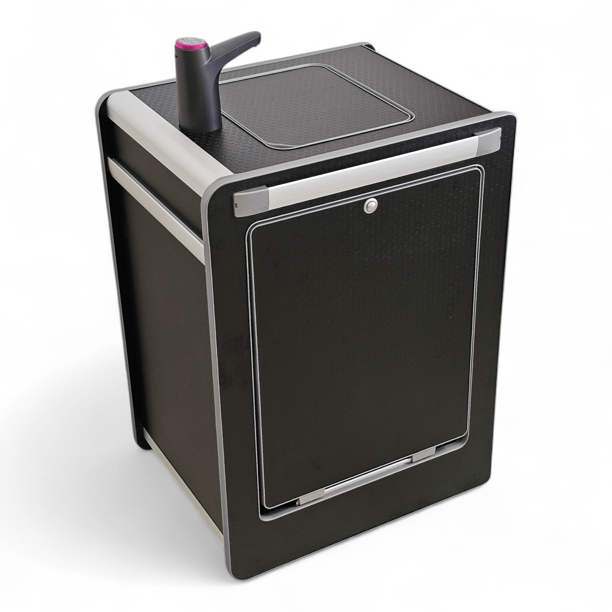 NEW Vangear Mini - Pod 3.0 Campervan Kitchen Pod - Black (Fully assembled) - Vangear - EU