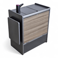 NEW Vangear Nano - Pod 3.0 campervan kitchen - Grey with Driftwood door (self - assembly kit) - Vangear - EU