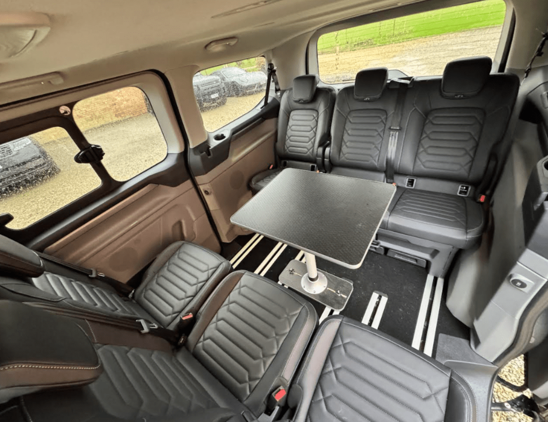 NEW VW T7 Caravelle - Ford Tourneo - Vangear campervan table & stand - Vangear - EU