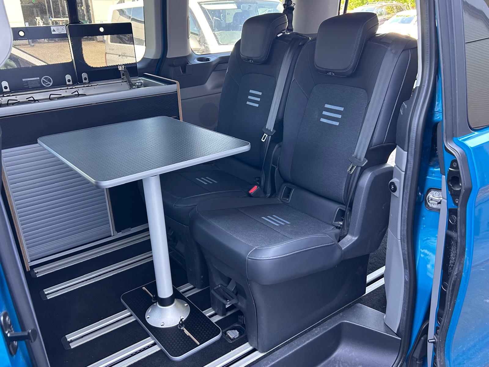 NEW VW T7 Caravelle - Ford Tourneo - Vangear campervan table & stand - Vangear - EU