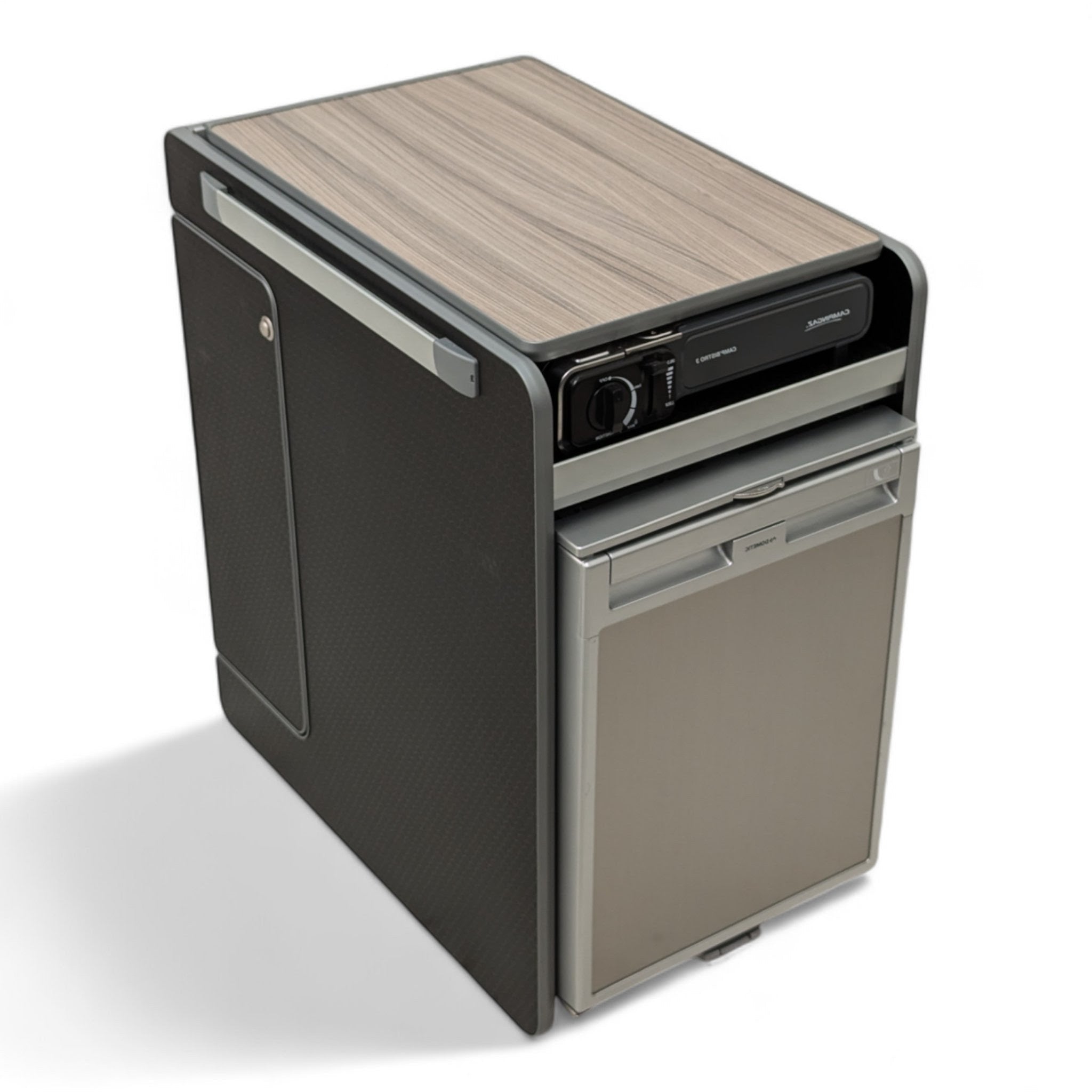 Vangear CRX - Pod 2.3 (OLD SHAPE) Campervan Pod (Fridge NOT included) Carbon Grey (fully assembled) (Copy) - Vangear - EU