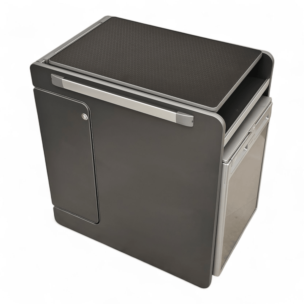 Vangear CRX - Pod 2.3 (OLD SHAPE) Campervan Pod (Fridge NOT included) Carbon Grey (fully assembled) (Copy) - Vangear - EU